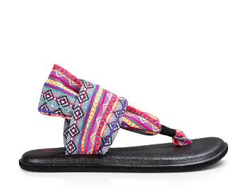 Sanuk Yoga Slingback 2 Prints Sandaler Dam Olika Färger | Sverige 609WNB